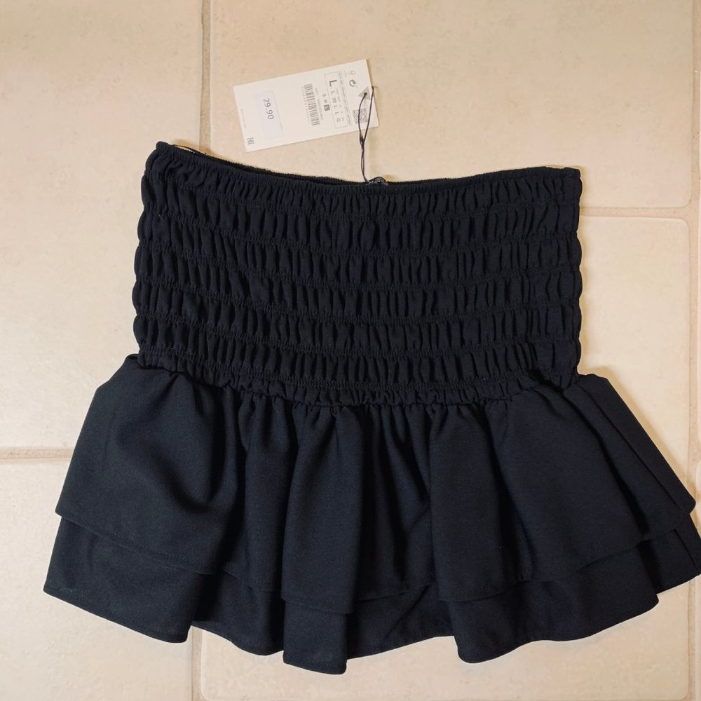 Zara Ruffled Mini Skirt - Picture 4 of 6